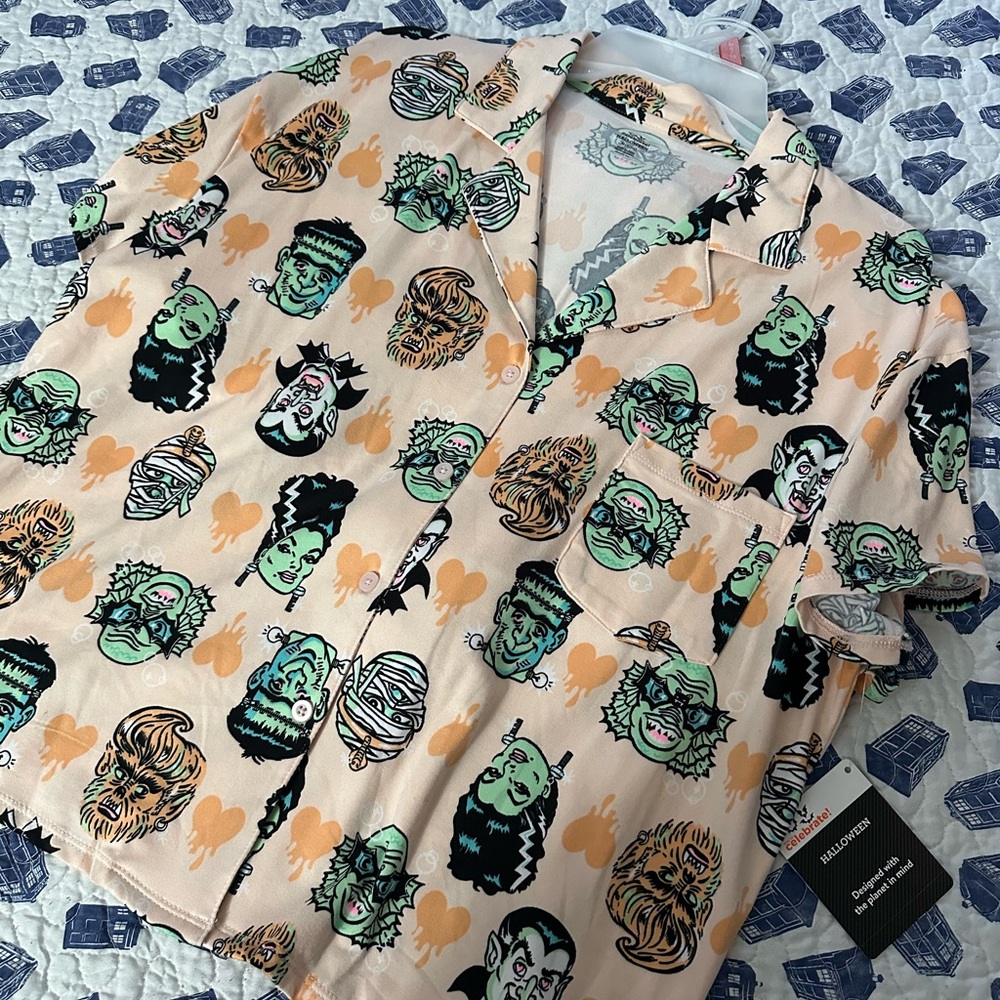 Halloween Monster Pajama Set